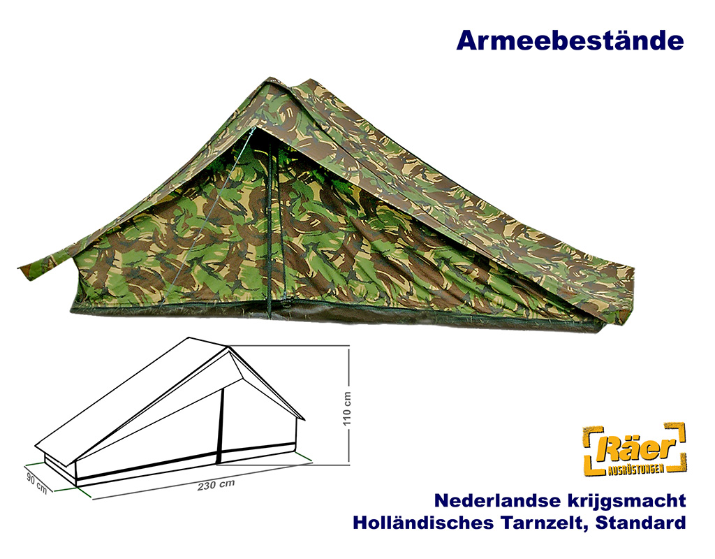 Holländisches Tarnzelt    B