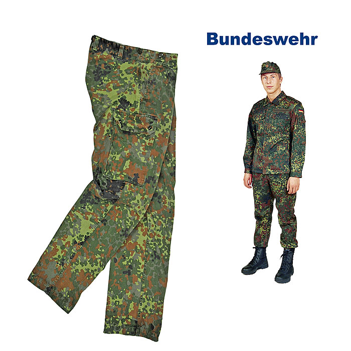 BW Feldhose flecktarn gebraucht... B