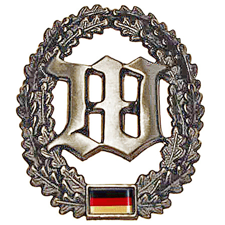 BW Barettabzeichen, Metall    A