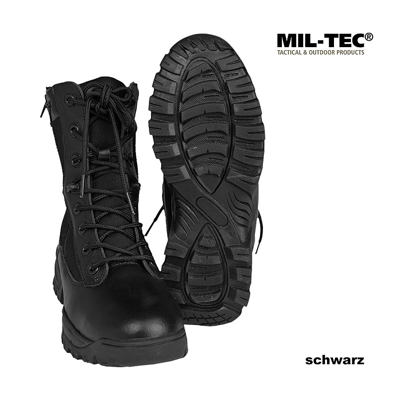 Mil-Tec Tactical Boots, Two-Zip...    A