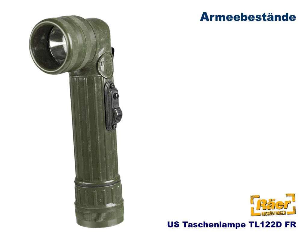 US Winkeltaschenlampe TL122D Original France   A/B