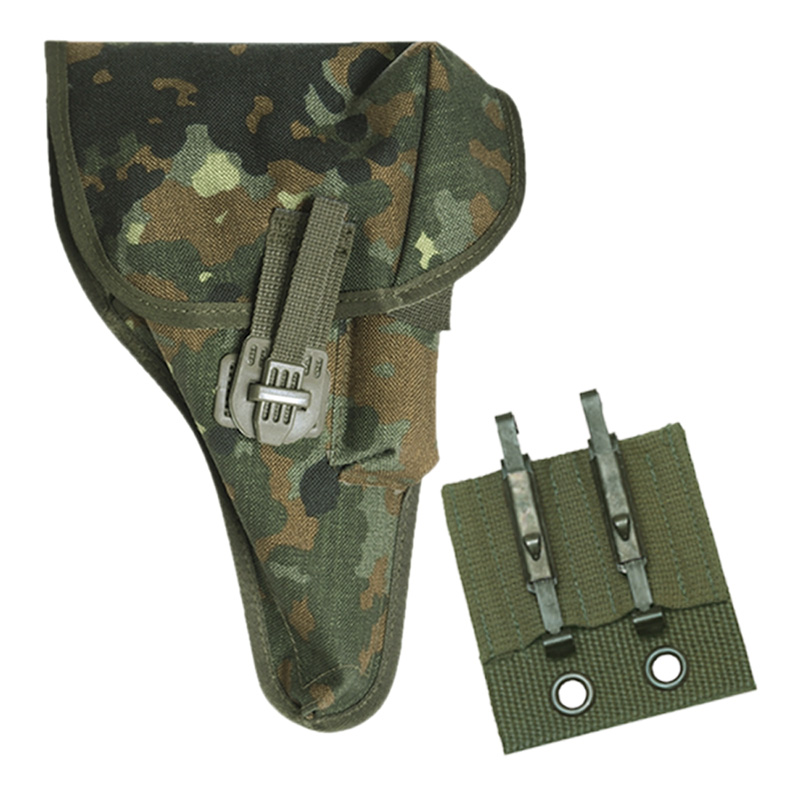 BW Pistolentasche P1 flecktarn + Adapter    A