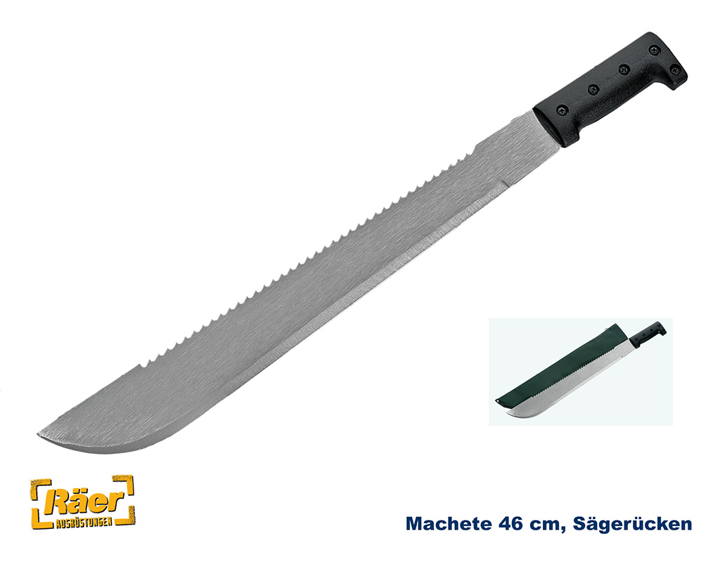 Machete m. Säge, 46cm, Mil-Tec    A