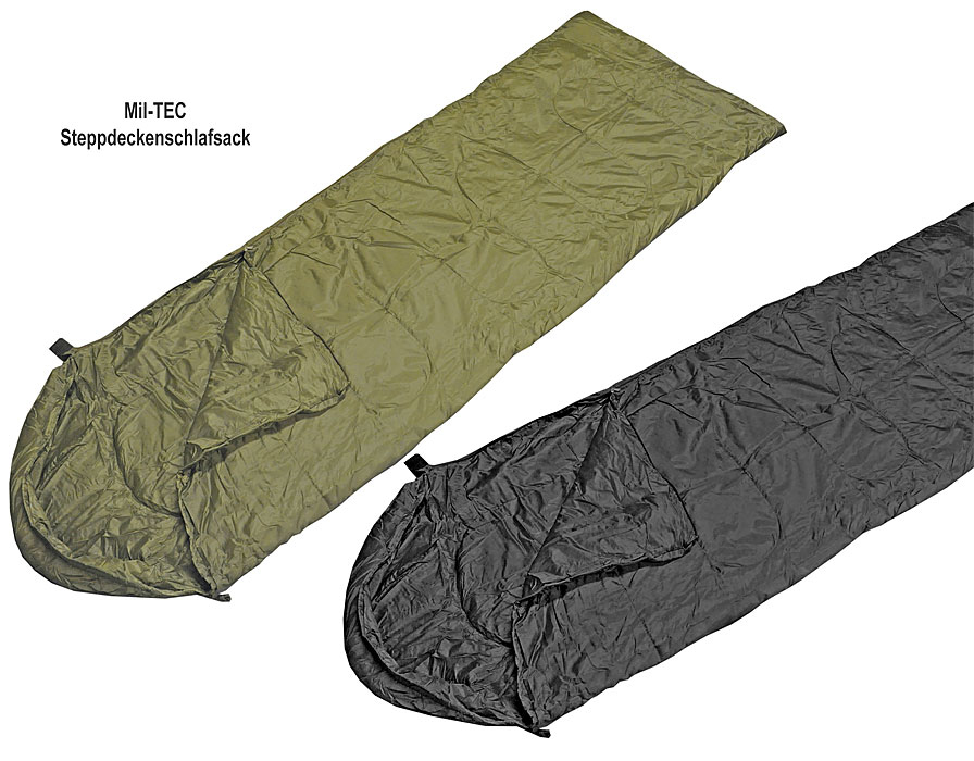 Mil-Tec Steppdeckenschlafsack Traveller   A