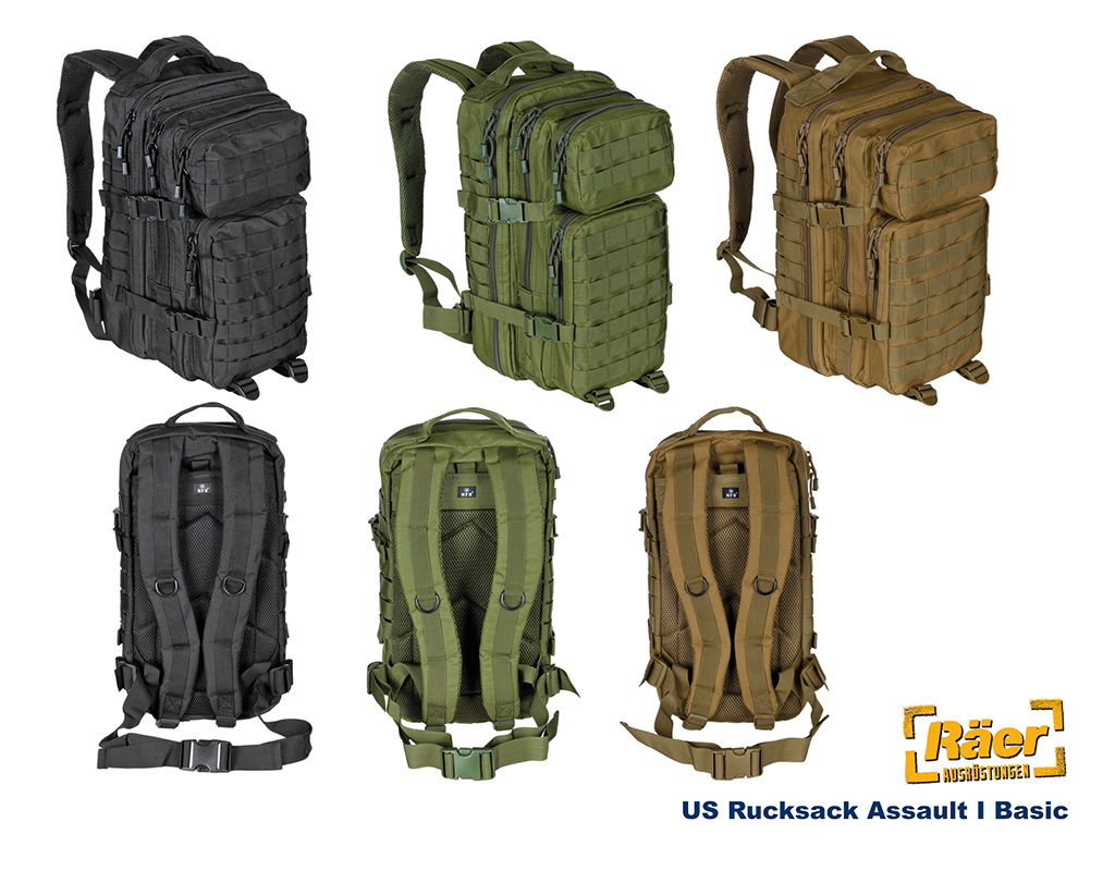 US Rucksack Assault I Basic    A