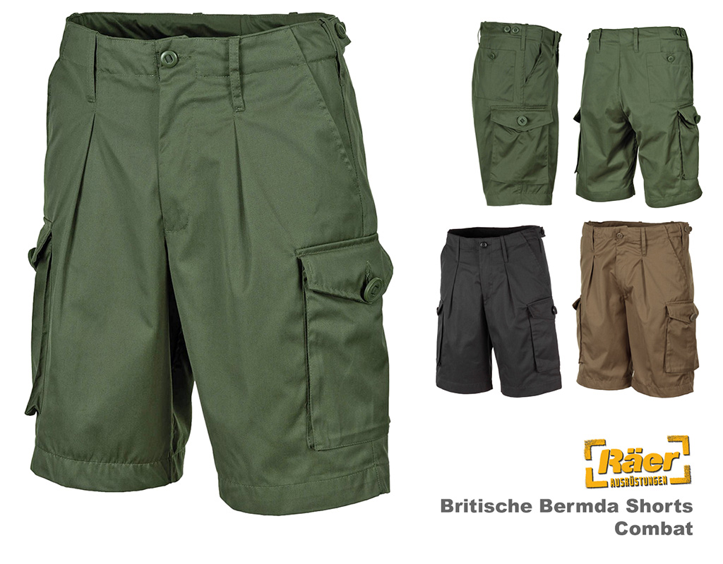 Britische Bermuda Shorts Combat    A