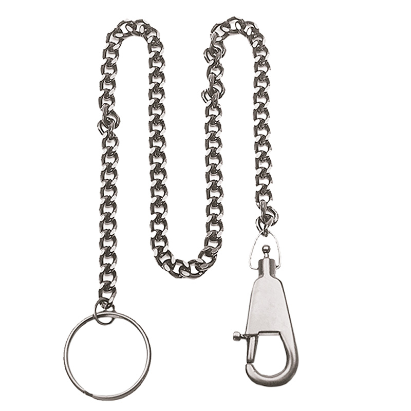 Messerkette 40cm m.Karabinerhaken u. Ring    A