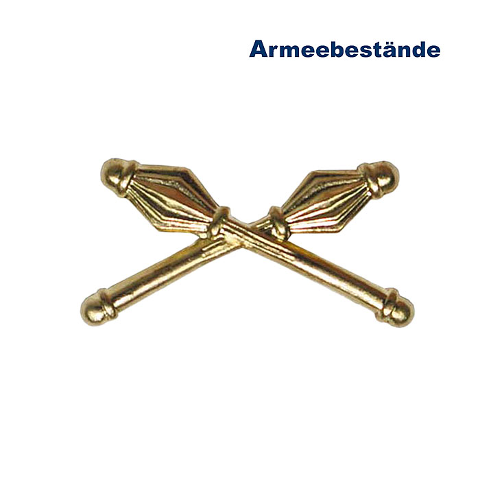 Tschechisches Metallabzeichen Streitkolben    A/B