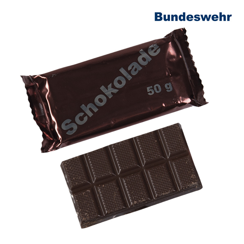 BW Schokolade, Zartbitter, 50 g Riegel    A