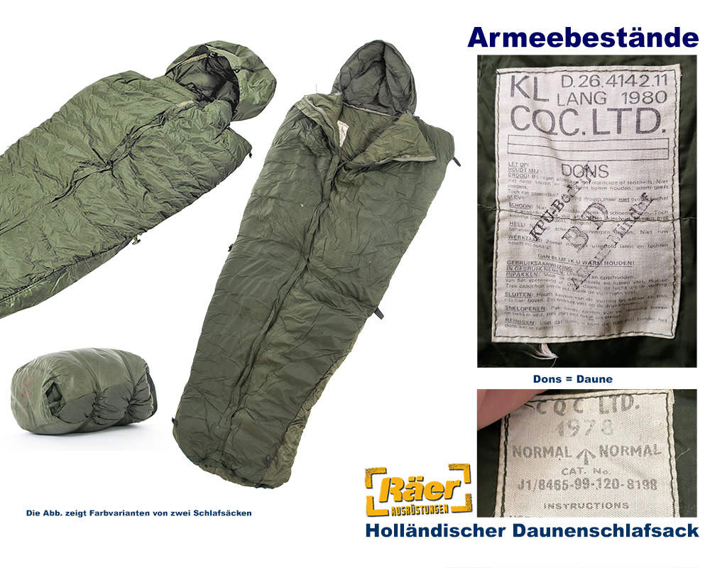 Holländischer Daunenschlafsack, Dons... B