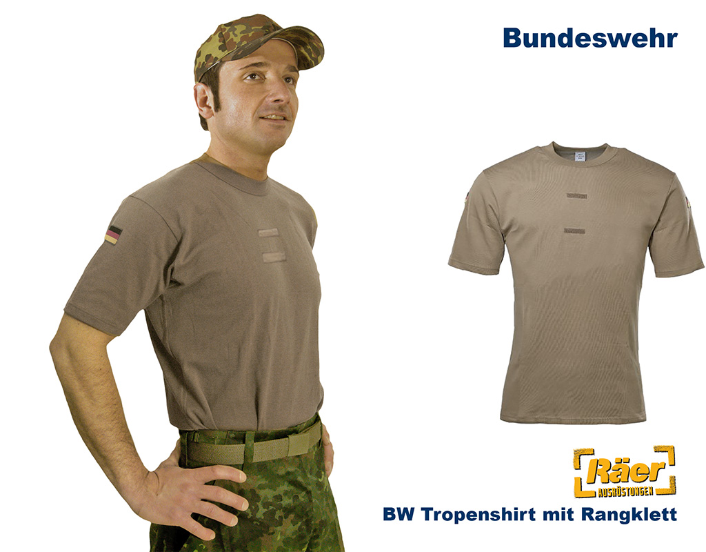 BW Tropenhemd Zweischicht, T-Shirt    B