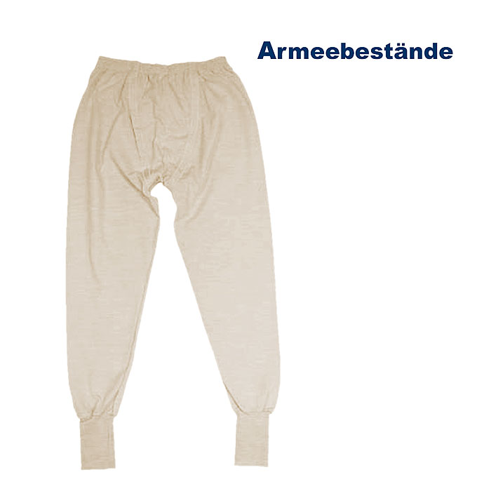 Italienische Unterhose Merino, lang    A/B