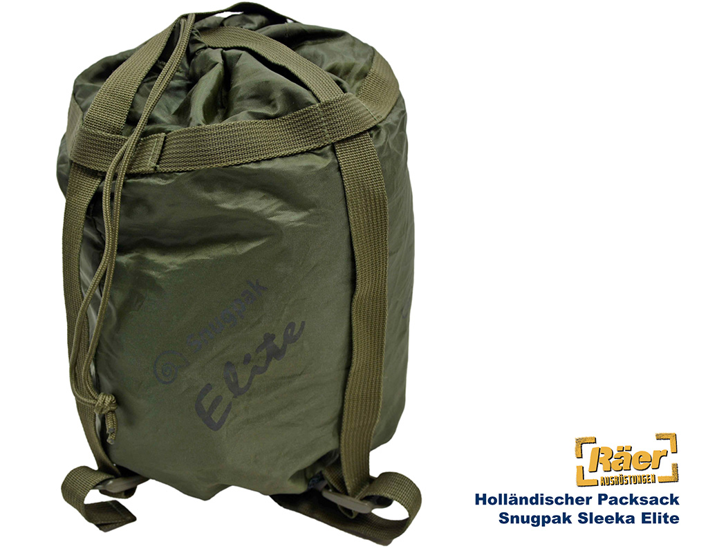 Holländischer Packsack Snugpack Sleeka Elite A/B