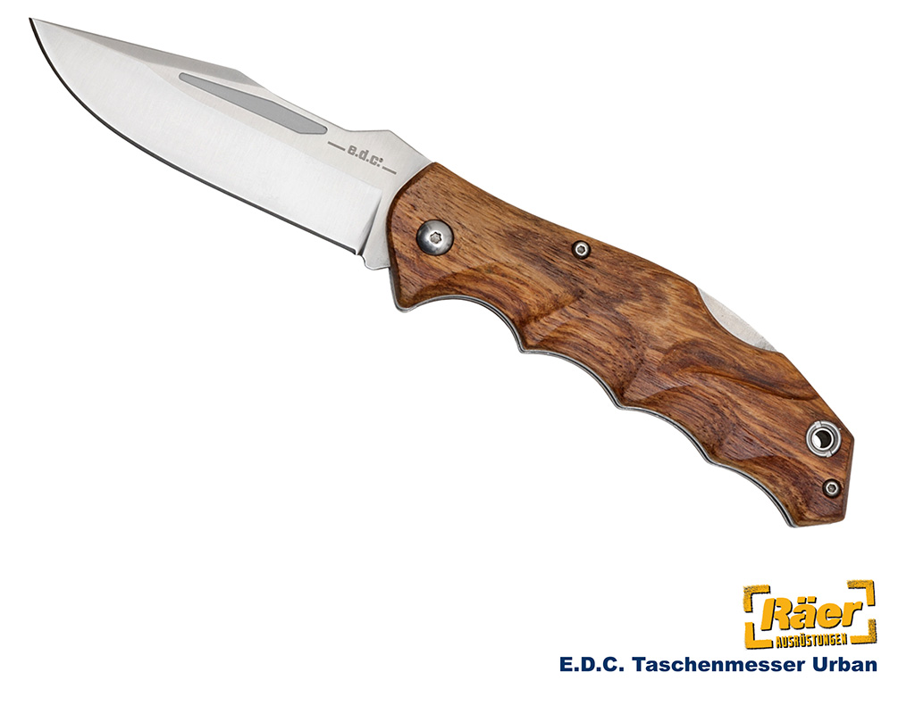 E.D.C. Taschenmesser Urban 83723, braun    A