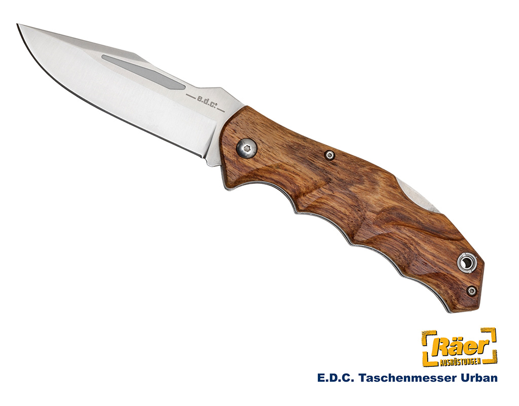 E.D.C. Taschenmesser Urban 83723, braun    A