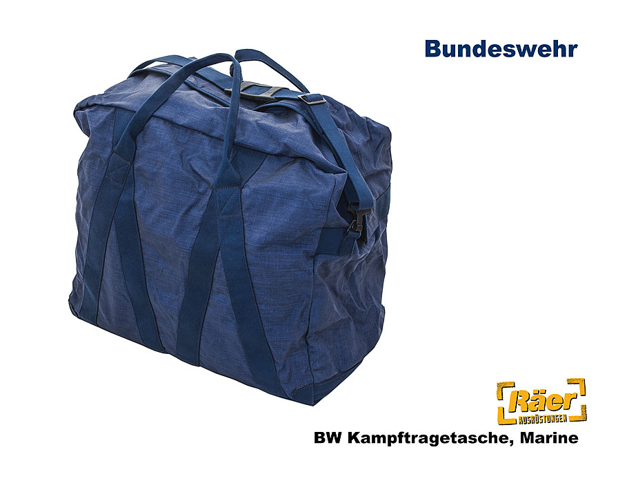 BW Kampftragetasche, Marine m. Schultergurt   B