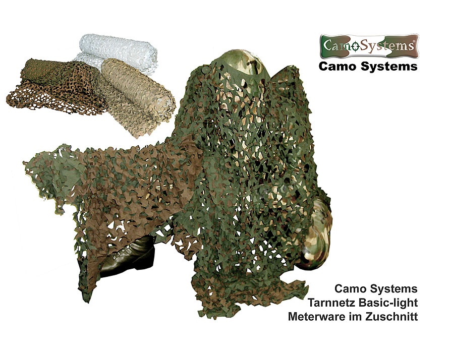 Camo Systems Tarnnetz "BASIC-Light", Zuschnitt   A