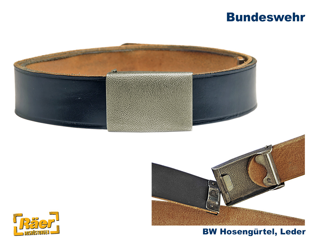 BW Hosengürtel 32 mm, Leder,  B