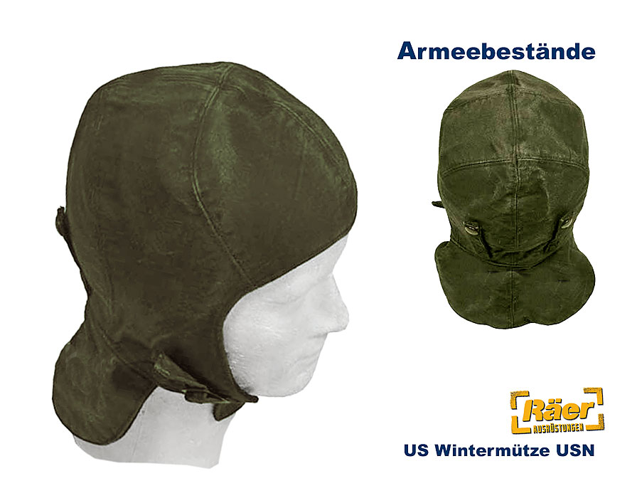 US Wintermütze (Kälteschutzmütze USN)    A/B