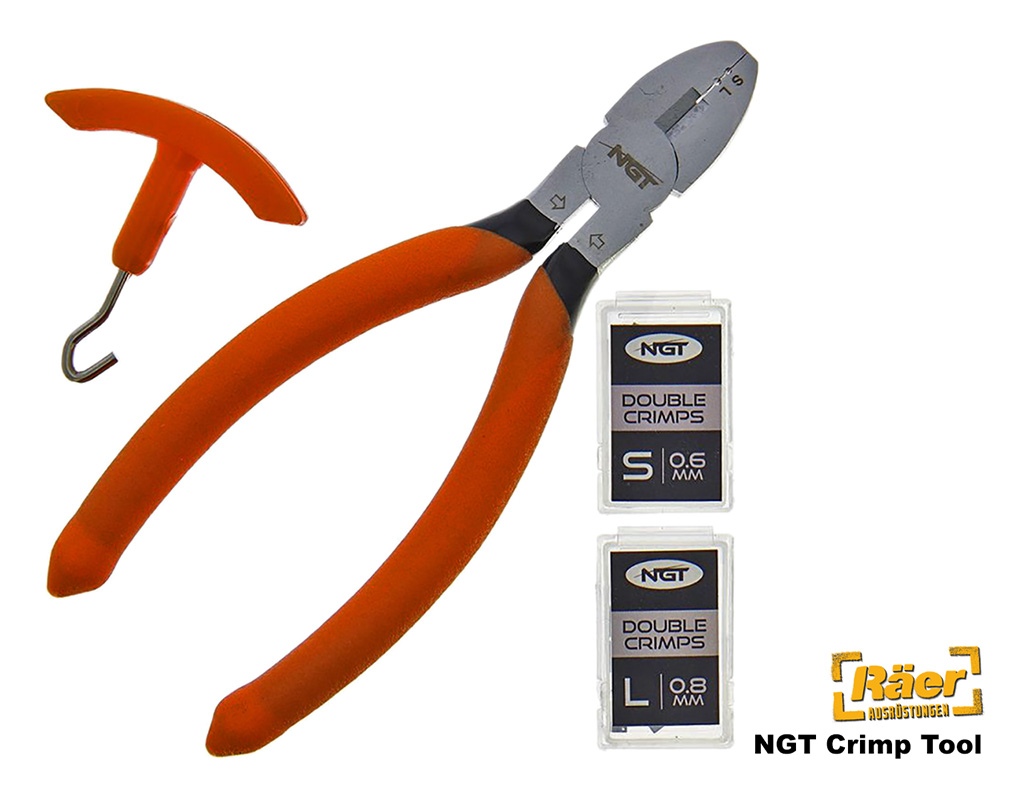 NGT Crimp Tool - Zange, Crimps, Knotenzieher    A