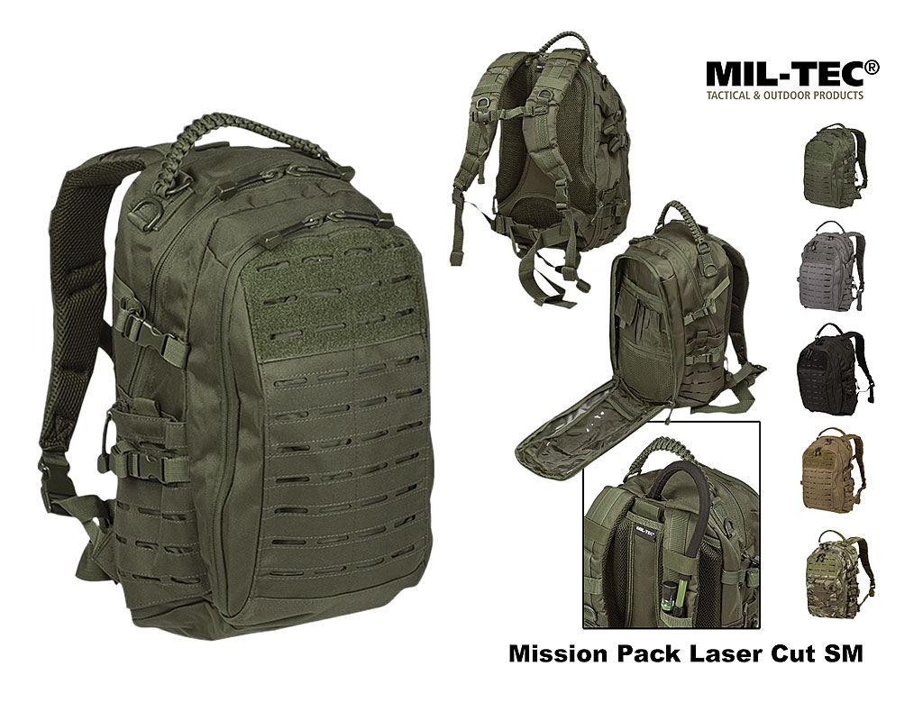 Mission Pack SM - Laser Cut, 20 L Rucksack    A