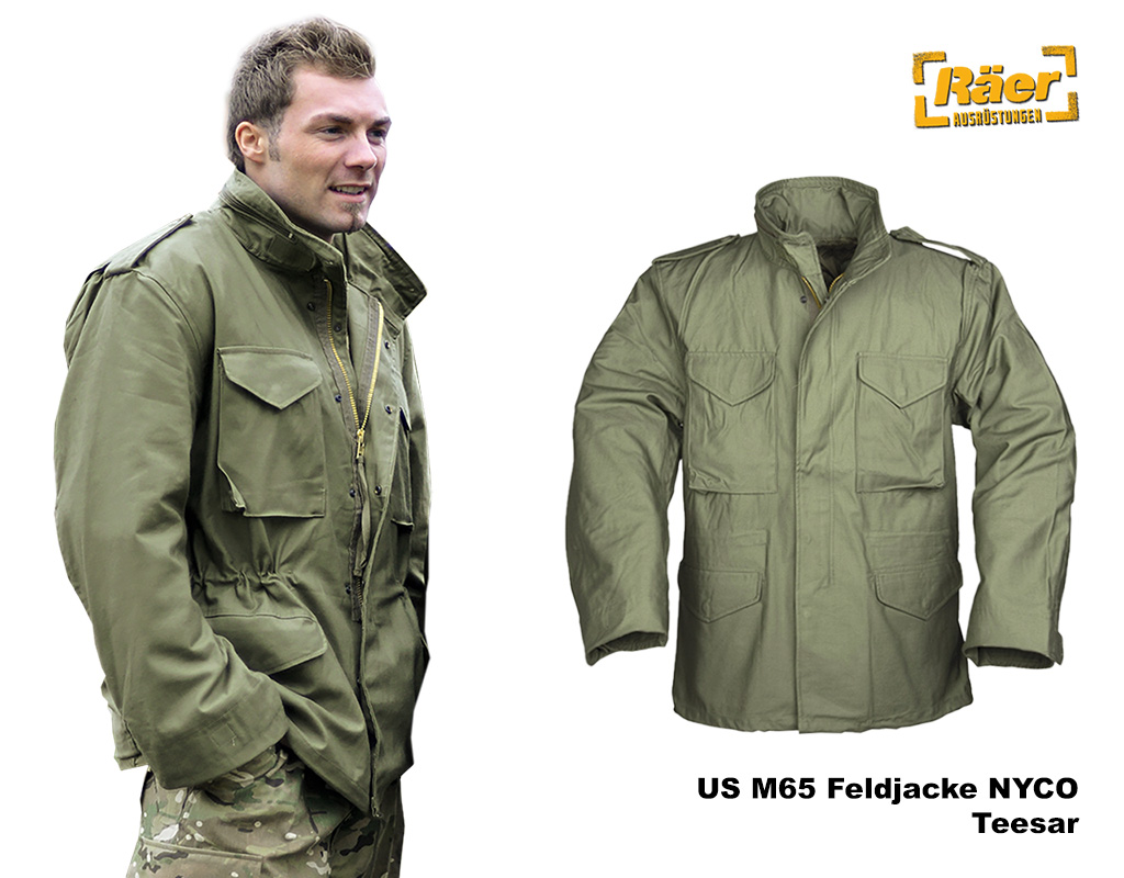 US Feldjacke M65, NY/CO, Teesar    A