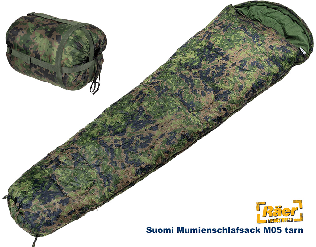 SUOMI Mumienschlafsack M05 tarn    A