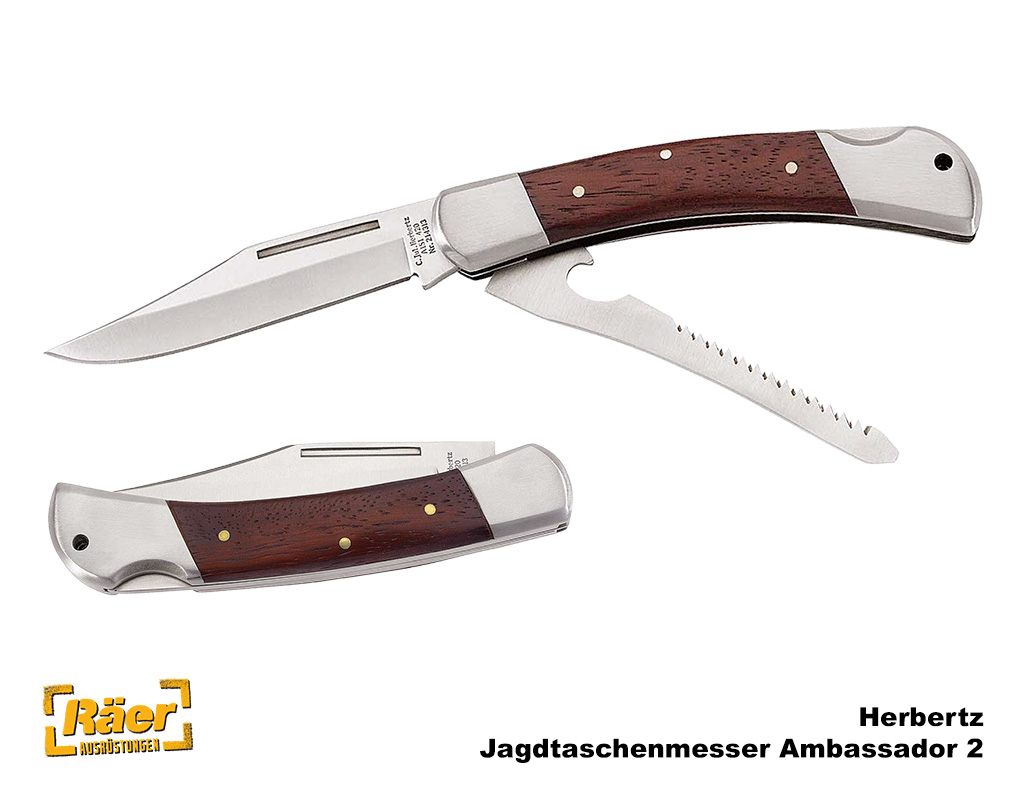 Jagdtaschenmesser Ambassador 2, Herbertz    A