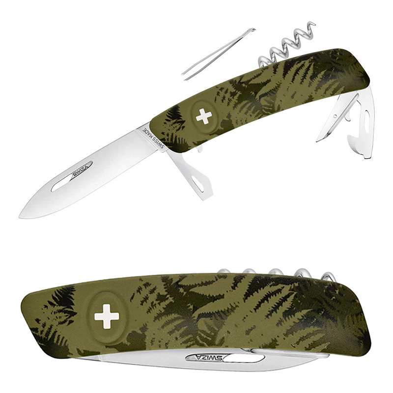 Swiza Schweizer Messer C03 Silva, camo khaki    A