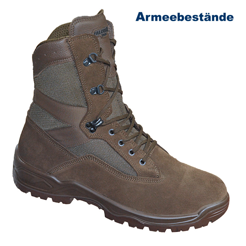 Britischer Kampfstiefel Falcon X Desert, YDS    A