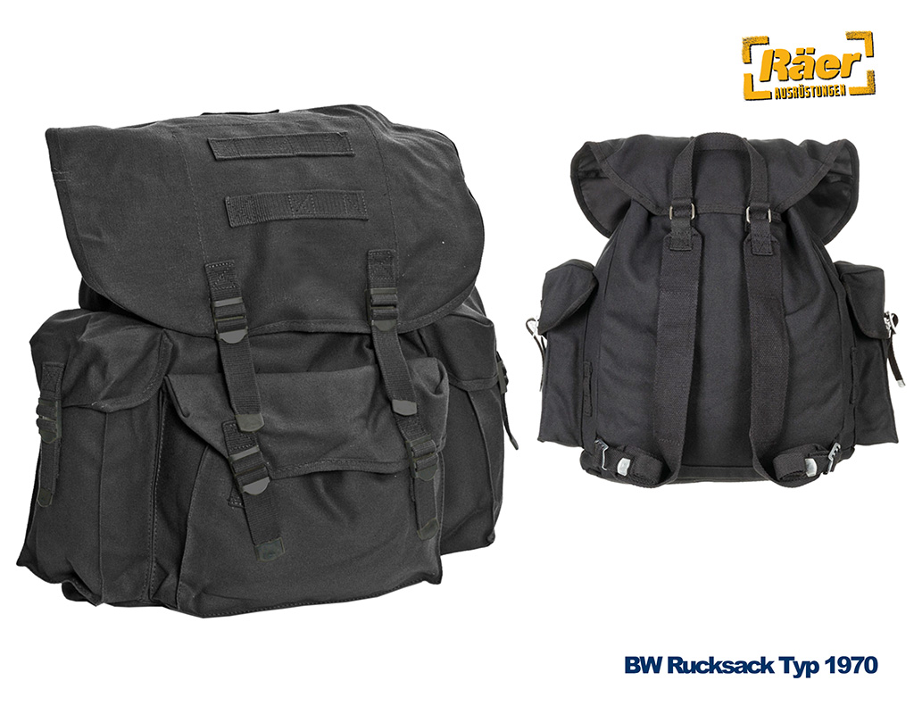 BW Rucksack mit Schulterriemen, Cotton    A