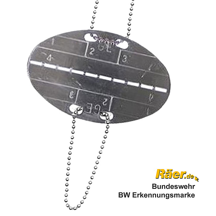 BW Erkennungsmarke    A