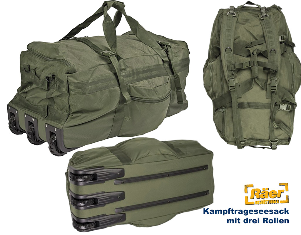 Kampftrageseesack mit Rollen, Mil-Tec    A
