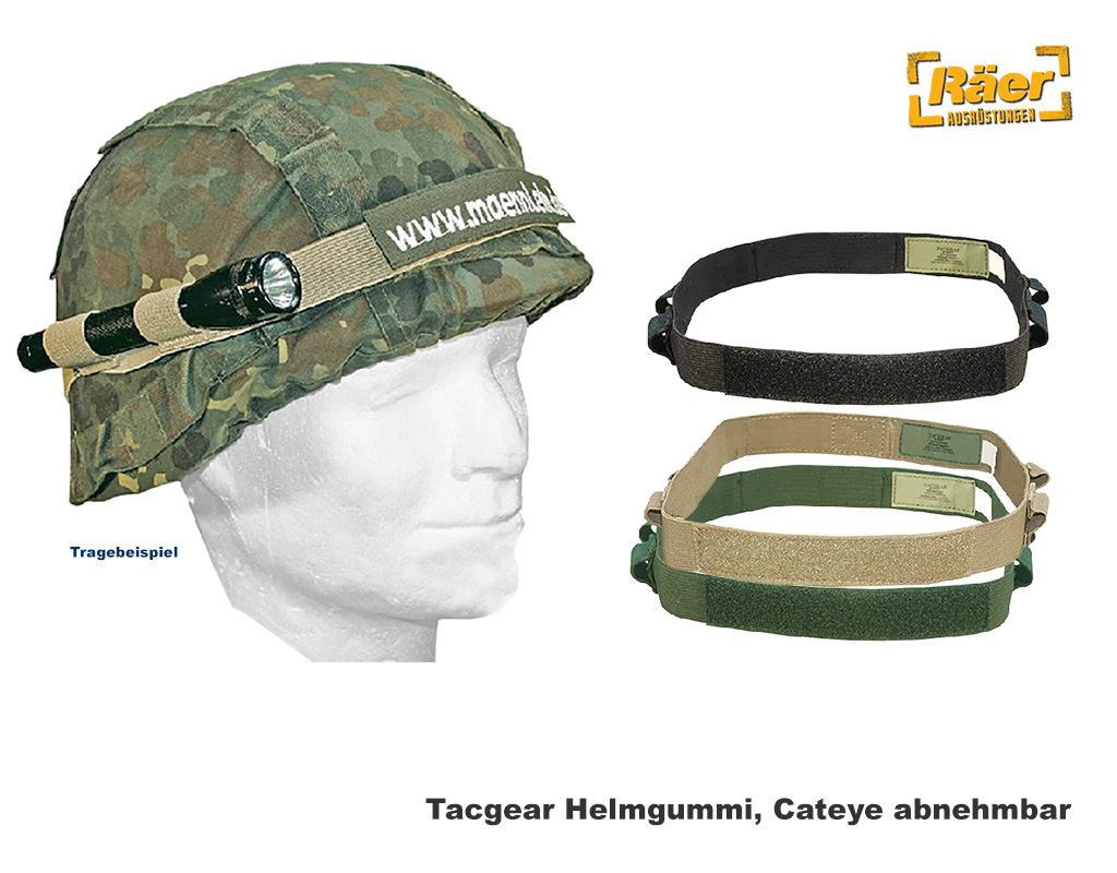 BW Helmgummi, Cateye abnehmbar, Tacgear    A