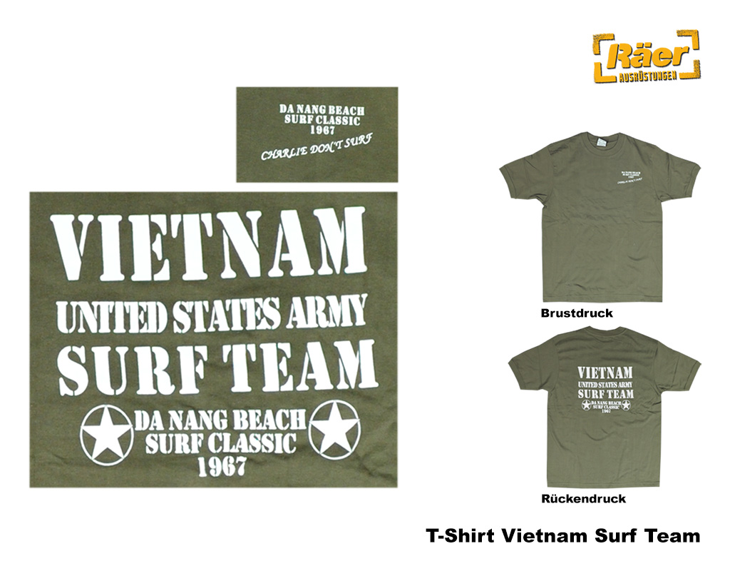 T-Shirt Vietnam Surf Team    A