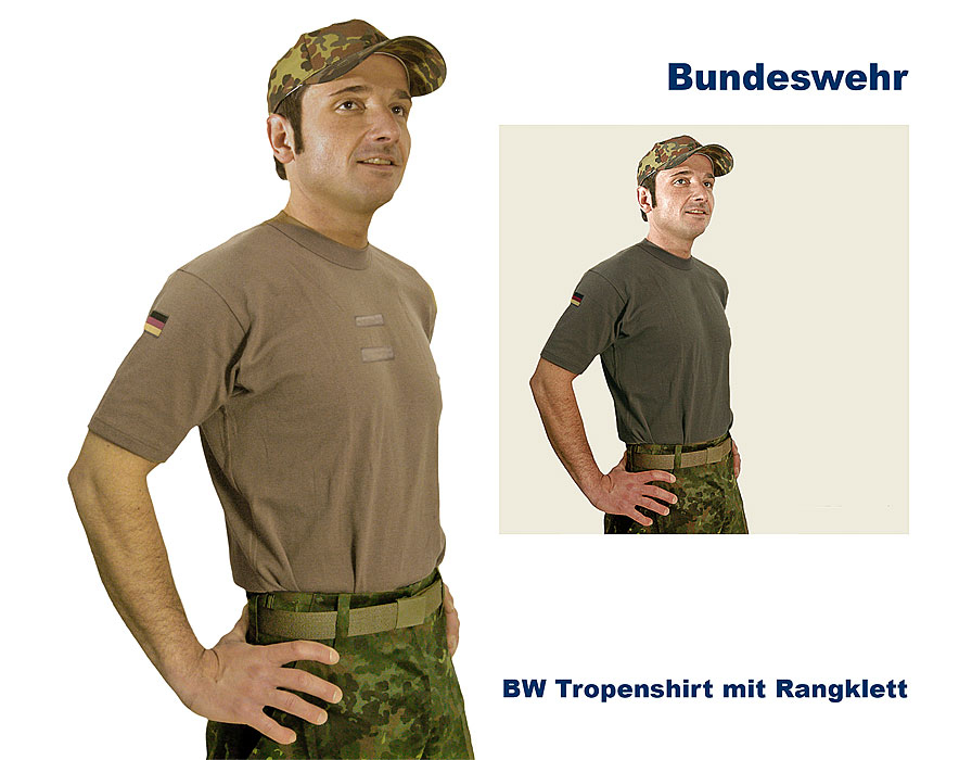 BW Tropenhemd Zweisch., T-Shirt, Original Köhler A