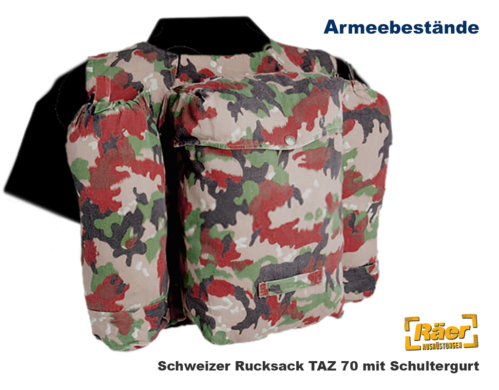 Schweizer Rucksack TAZ70 m. Schultergurt    B