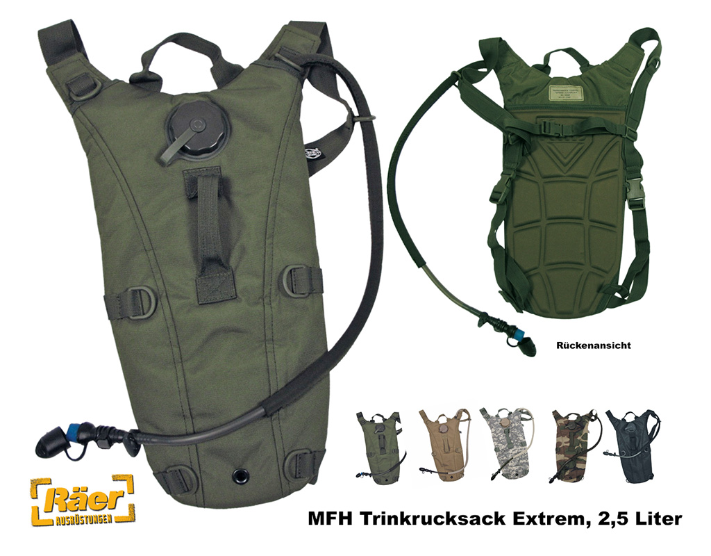 Trinksystemrucksack "Fox Extrem" 2,5 Liter    A