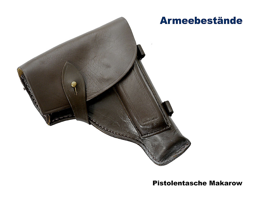 Russische Pistolentasche, Makarow 7,65, Leder A/B