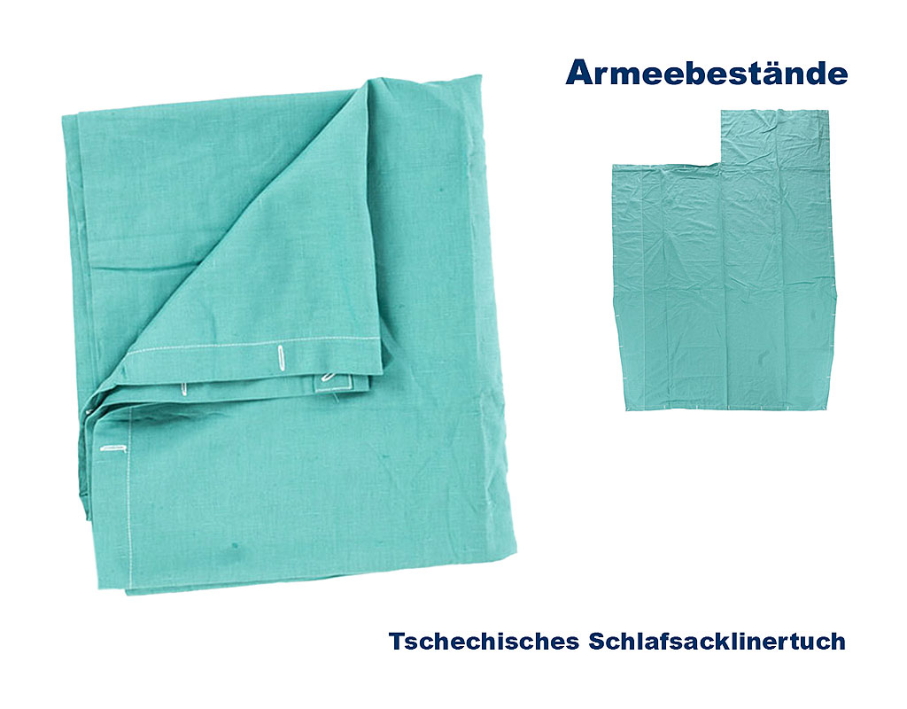 Tschechisches Schlafsacklinertuch    A/B