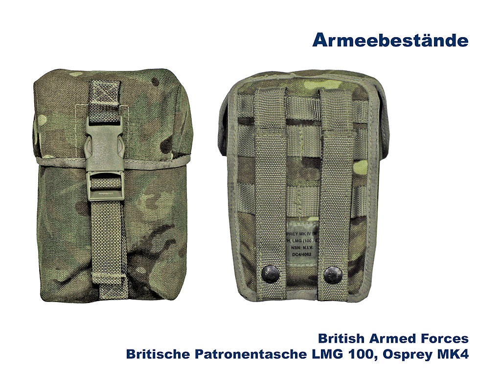 Britische Patronentasche LMG 100 Osprey MK IV A/B