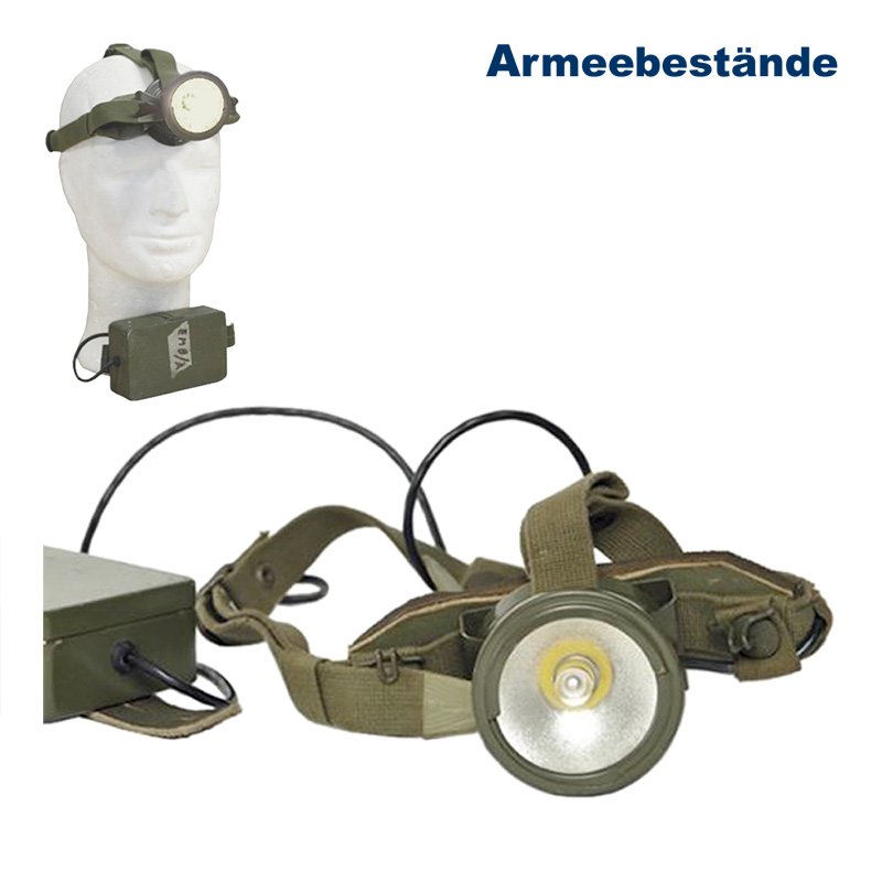 Schwedische Stirnlampe    A/B