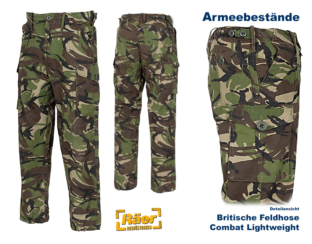 Britische Feldhose, Combat Lightweight, DPM... B