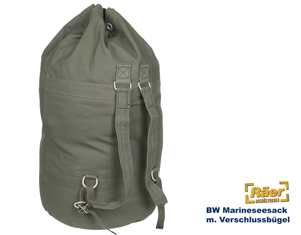 BW Marineseesack m. Verschlussbügel, 2. Wahl   B/C