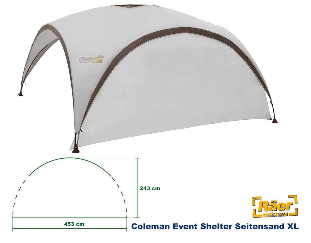 Coleman Event Shelter Pro XL (4,5) Sunwall  A