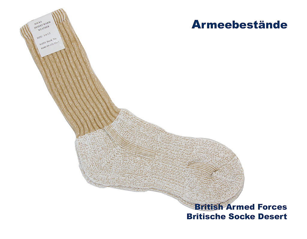 Britische Socken Desert, Warm Weather... A/B