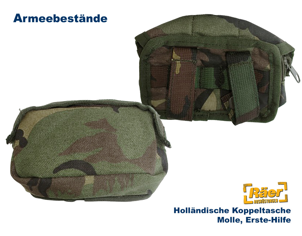 Holländische Koppeltasche Erste-Hilfe, Molle    B