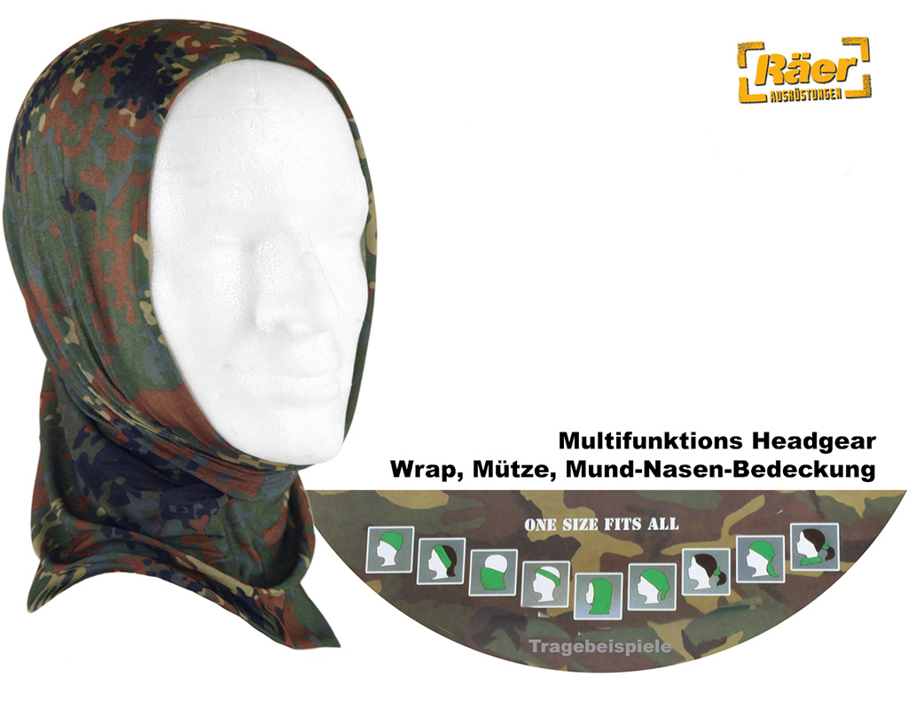Mil-Tec Multifunktions Headgear - Sturmhaube    A
