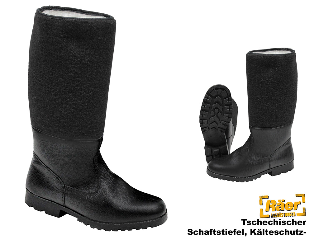 Tschechischer Schaftstiefel, Kälteschutz-  A/B