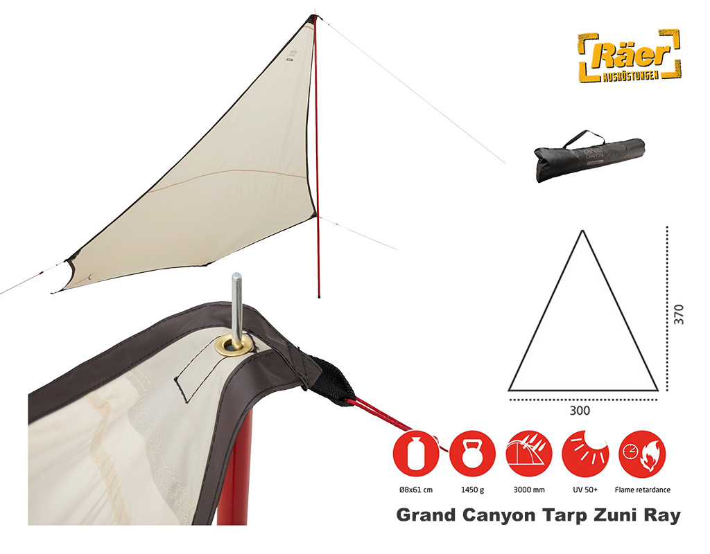 Grand Canyon Tarp Zuni Ray, mojave desert    A